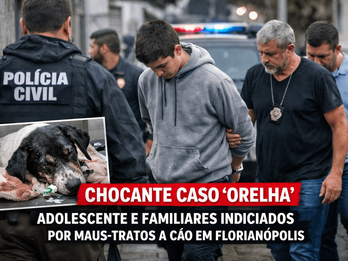 Chocante Caso ‘Orelha’: Adolescente e Familiares Indiciados por Maus-Tratos a Cão em&nbsp;Florianópolis