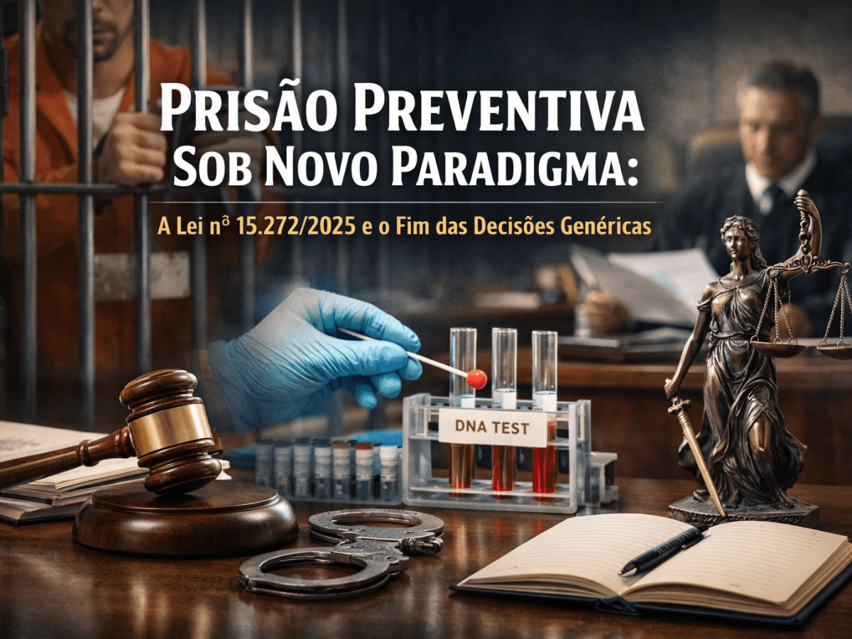 Prisão Preventiva Sob Novo Paradigma: A Lei nº 15.272/2025 e o Fim das Decisões&nbsp;Genéricas